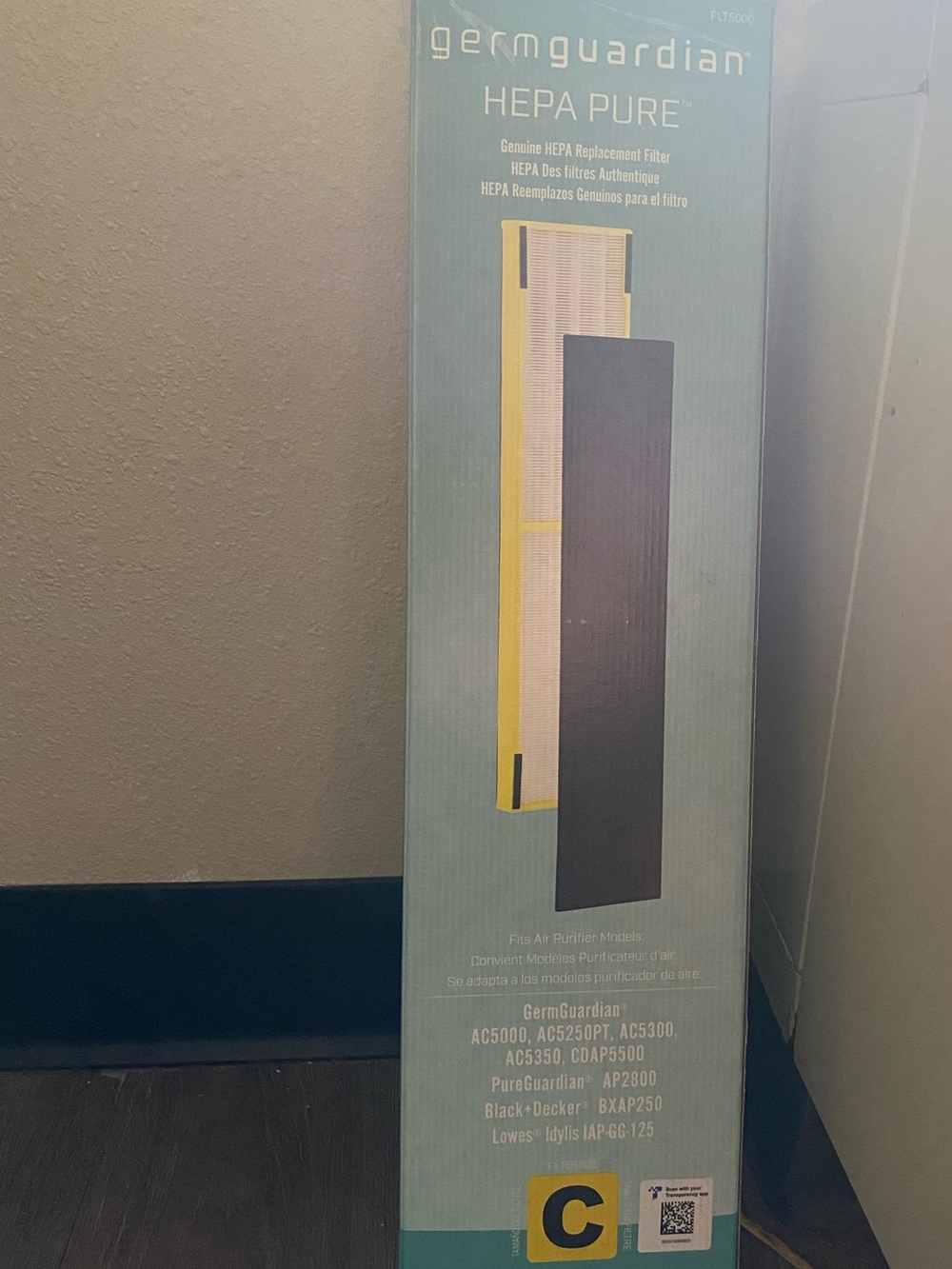 GermGuardian HEPA Pure Replacement Filter Type C FLT5000 NEW!
